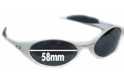 Oakley Eye Jacket  Replacement Lenses 58mm wide 
