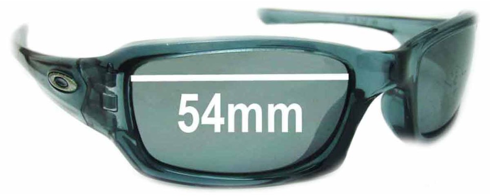 Sunglass Fix Replacement Lenses for Oakley Fives 3.0 - 54mm Wide