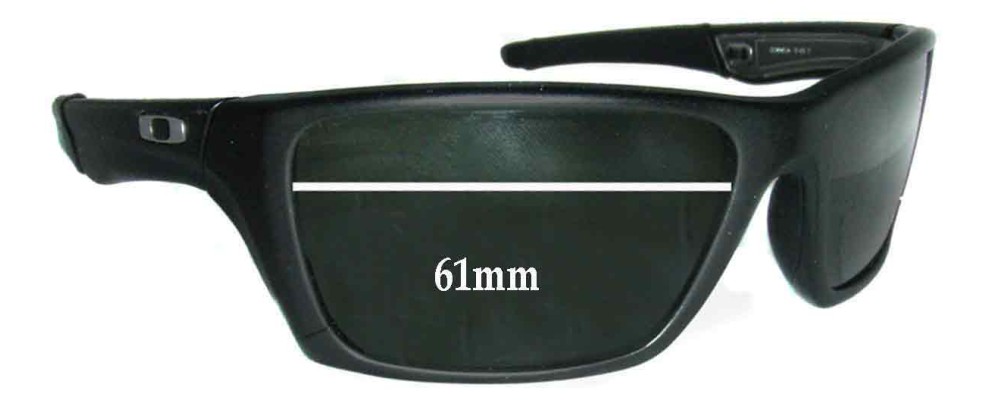 Sunglass Fix Replacement Lenses for Oakley Jury - 61mm Wide