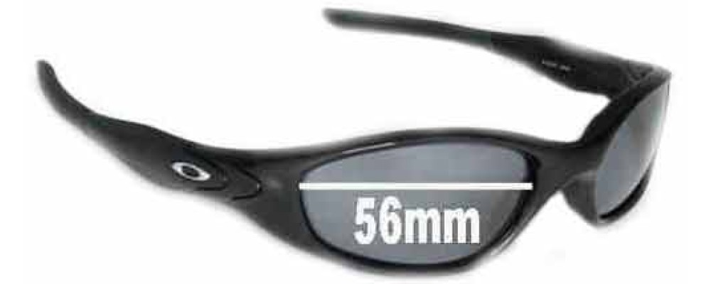 Sunglass Fix Replacement Lenses for Oakley Minute 2.0 - 56mm Wide
