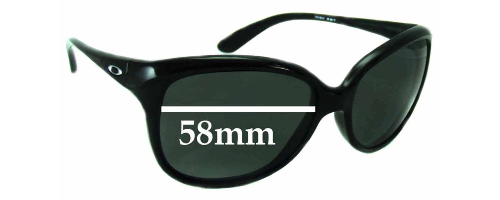 Oakley Pampered Replacement Sunglass Lenses - 58mm Wide