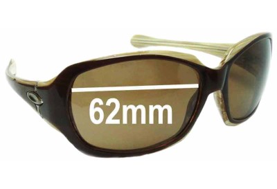 Oakley Script (Asian Fit) Replacement Lenses 62mm wide 