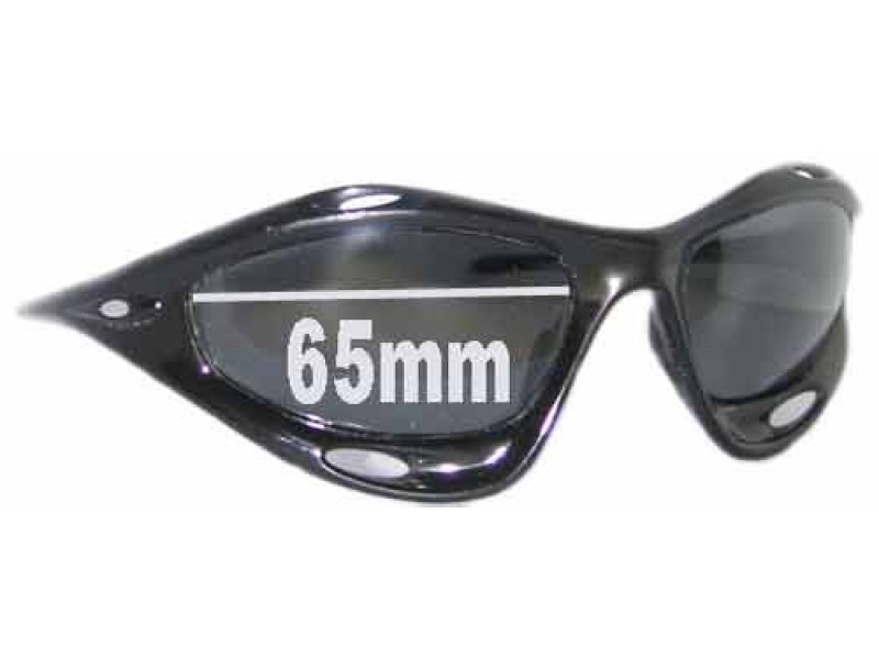 Sunglass Fix Replacement Lenses for Oakley Water Jacket - 65mm Wide