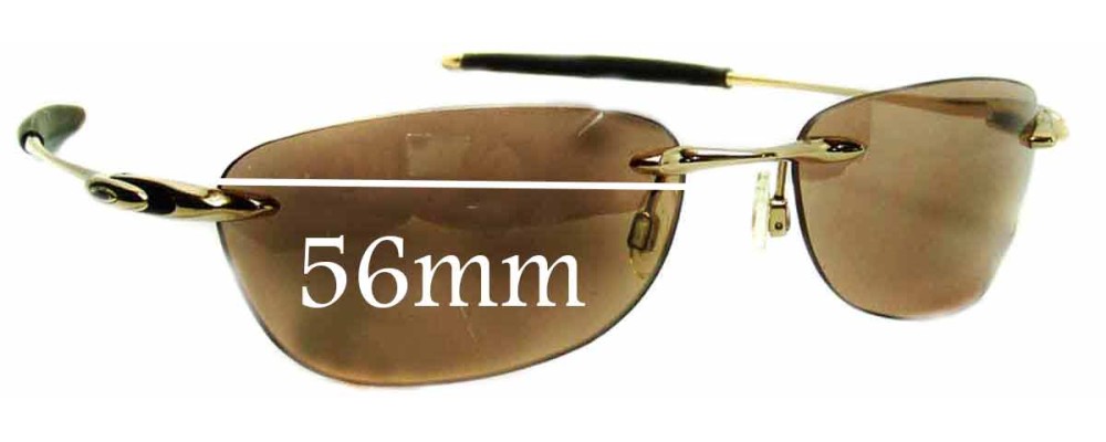 Sunglass Fix Replacement Lenses for Oakley Why 8.0 - 56mm Wide