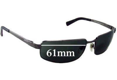 Persol 2224S Replacement Sunglass Lenses - 61mm wide 