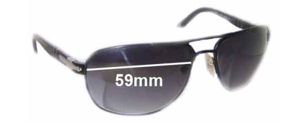 Sunglass Fix Replacement Lenses for Persol 2340-S - 59mm Wide