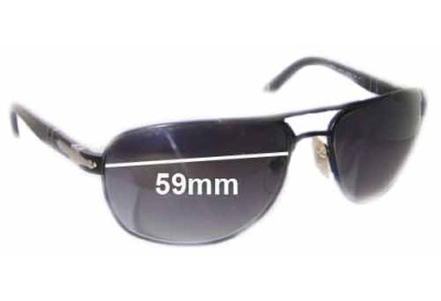 Persol 2340-S Replacement Sunglass Lenses - 59mm wide 