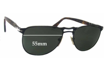 Persol 2380S Replacement Sunglass Lenses - 55mm Wide 