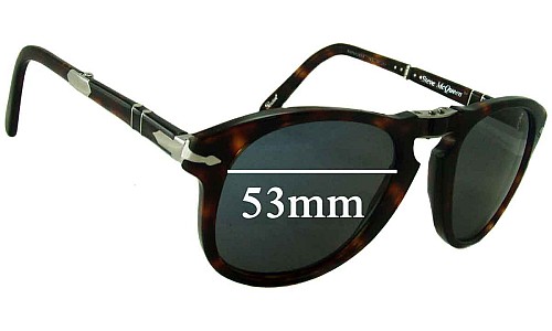 Sunglass Fix Replacement Lenses for Persol Steve McQueen - 53mm Wide 