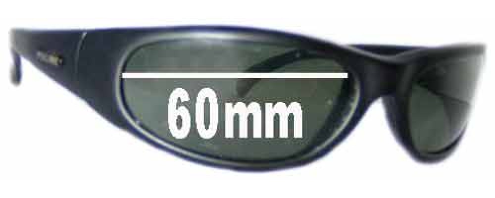 Sunglass Fix Replacement Lenses for Police MOD 8034 - 60mm Wide