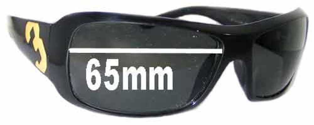 Sunglass Fix Replacement Lenses for Ralph Lauren Polo 4039 - 65mm Wide