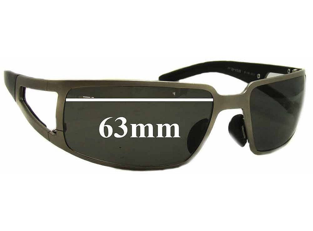 ポタリ Porsche P 8458 63mm Replacement Lenses