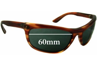 Ray Ban B&L Baloramas Replacement Lenses 60mm wide 