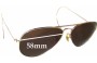 Sunglass Fix Replacement Lenses for Ray Ban 	
B&L Aviator USA Curved Arms - 58mm Wide 