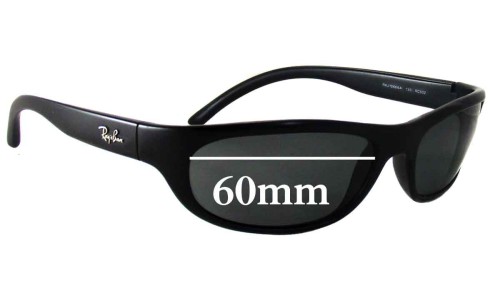 Ray Ban RAJ1566AA Sunglass Replacement Lenses - 60mm wide 