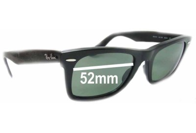 Ray Ban RB2151 Wayfarer Replacement Lenses 52mm wide 