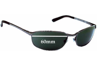 Ray Ban RB3175 Flight Replacement Lenses 60mm wide 