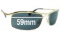 Sunglass Fix Replacement Lenses for Ray Ban RB3339 - 59mm Wide 