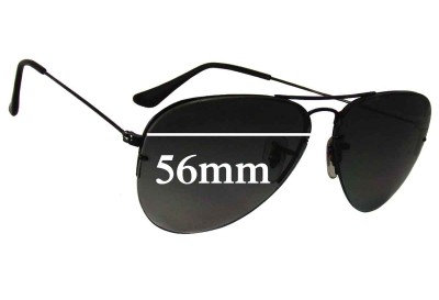 Ray Ban RB3460 Replacement Lenses 56mm wide 