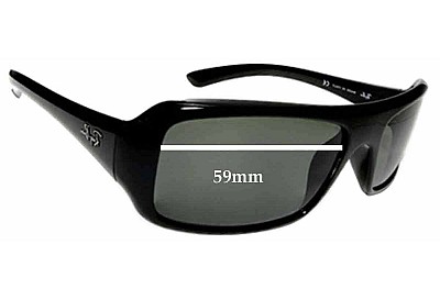 Ray-Ban RB4073 Replacement Lenses 59mm wide 
