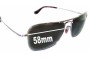 Sunglass Fix Replacement Lenses for Ray Ban RB8034-K - 58mm Wide 