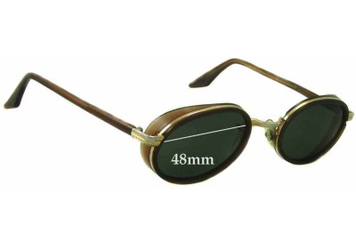 Ray Ban B&L W2814 Replacement Lenses 48mm wide 