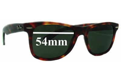 Ray Ban RB2037 Wayfarer Replacement Lenses 54mm wide 