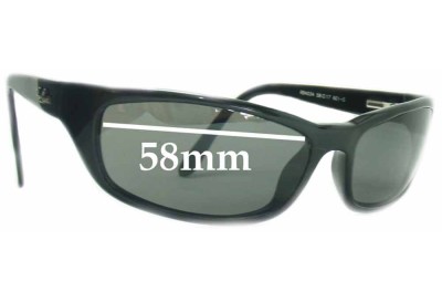 Ray Ban RB4034 Replacement Lenses 58mm wide 