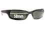 Sunglass Fix Replacement Lenses for Ray Ban RB4037 Shot Extreme - 58mm Wide 