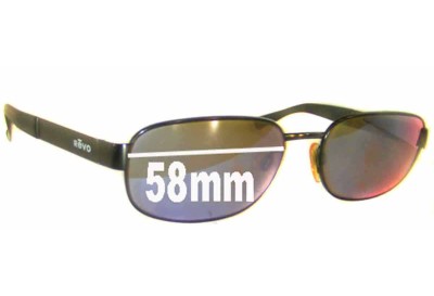Revo RE3002 Replacement Lenses 58mm wide 