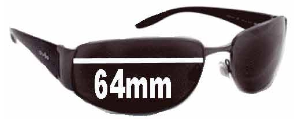 Sunglass Fix Replacement Lenses for Revo 3065 - 64mm Wide
