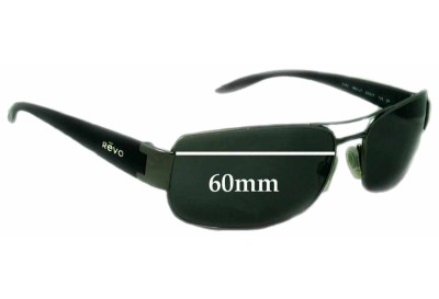 Revo 3082 Replacement Lenses 60mm wide 