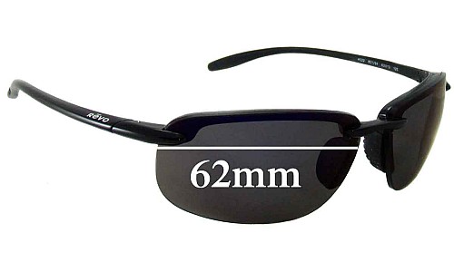 Sunglass Fix Replacement Lenses for Revo RE4022 - 62mm Wide 