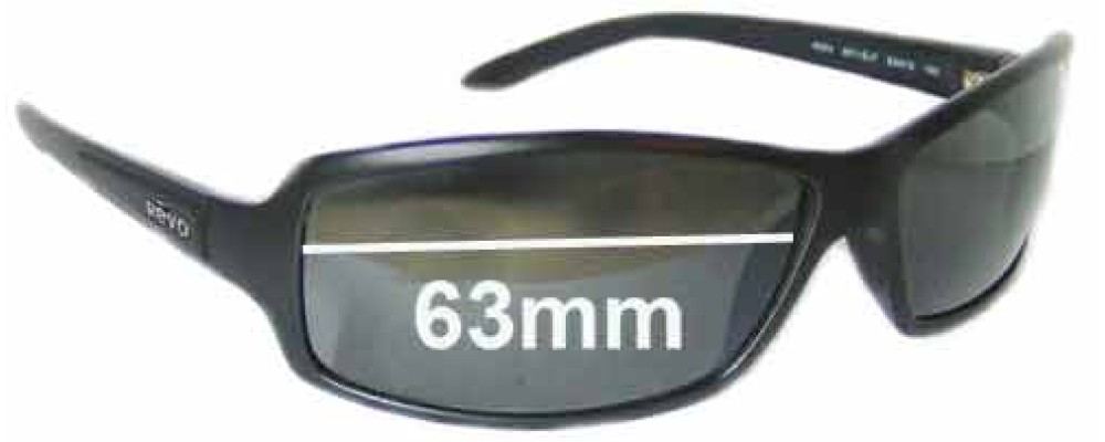 Sunglass Fix Replacement Lenses for Revo 4024 - 63mm Wide
