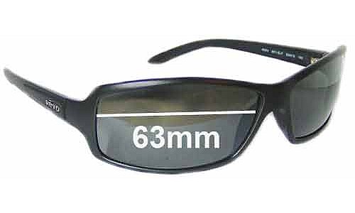 Sunglass Fix Verres de Remplacement pour Revo 4024 - 63mm Wide 