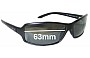 Sunglass Fix Verres de Remplacement pour Revo 4024 - 63mm Wide 