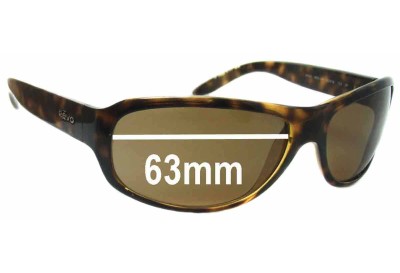 Revo 4025 Replacement Sunglass Lenses -63mm Wide 