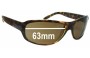 Sunglass Fix Replacement Lenses for Revo 4025 - 63mm Wide 