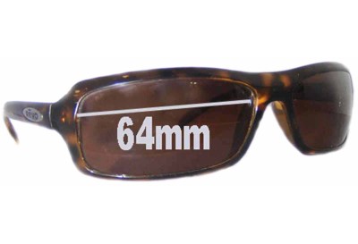 Revo 4031 Replacement Sunglass Lenses - 64mm wide 