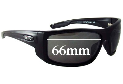 Revo RE4062 Headway Replacement Lenses 66mm wide 