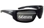 Sunglass Fix Replacement Lenses for Revo RE4062 Headway - 66mm Wide 