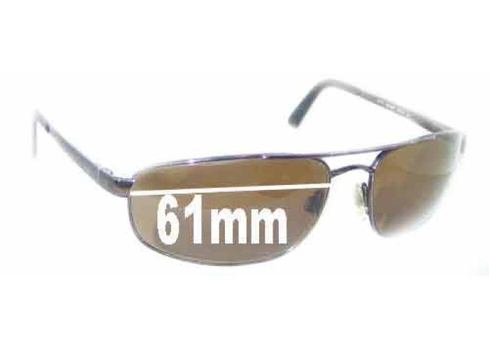 SFX Replacement Sunglass Lenses fits Revo 9001 61mm Wide Lenses 