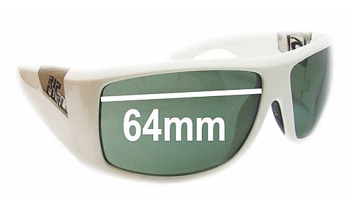 Sunglass Fix Replacement Lenses for Rip Curl Phantoms - 64mm Wide 