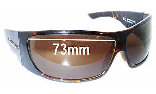 Sunglass Fix Replacement Lenses for Rudy Project KAOS - 73mm Wide 