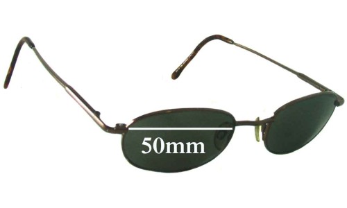 Sunglass Fix Lentilles de Remplacement pour Specsavers Baron - 50mm Wide 