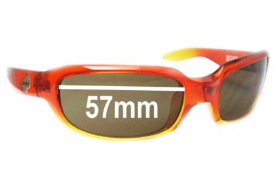 Spy Optic Astro Replacement Lenses 57mm wide 