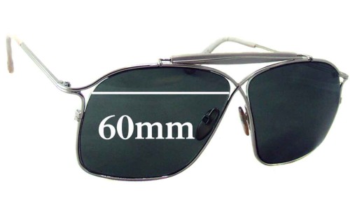 Sunglass Fix Replacement Lenses for Tom Ford Felix TF194 - 60mm Wide 