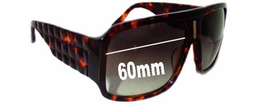 Sunglass Fix Replacement Lenses for Tsubi Padgett - 60mm Wide