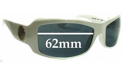 Sunglass Fix Replacement Lenses for Versace MOD 4093 - 62mm Wide 
