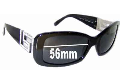 Versace MOD 4111 Replacement Sunglass Lenses - 56mm Wide 